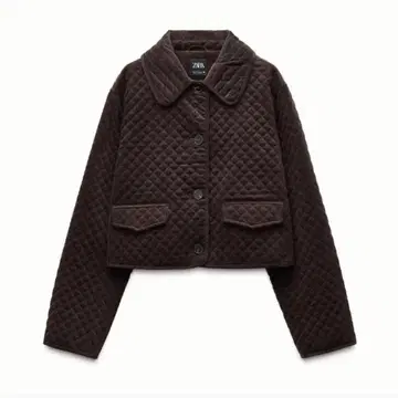 ZARA 자라 코듀로이 퀼팅 자켓