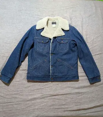 랭글러 80년대 데님 보아 자켓 M