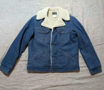 랭글러 80년대 데님 보아 자켓 M