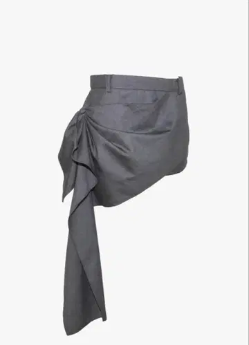 Theredthread S drape tail skirt mini