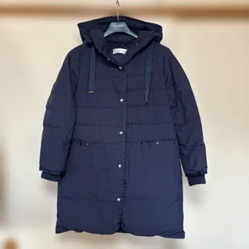 두클라쎄 그로그랭 사용 다운 코트 L 후드 소매 리브 경량