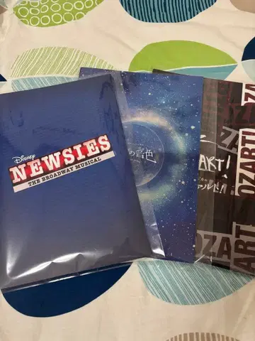 쿄모토 타이 가 NEWSIES 유성음 모차르트! 팜플렛