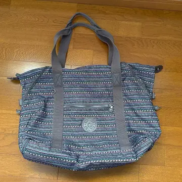 Kipling 스트라이프 디자인 보스턴 백