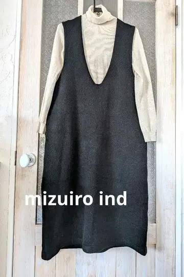 mizuiro ind 살로펫 스커트 블랙 프리 사이즈