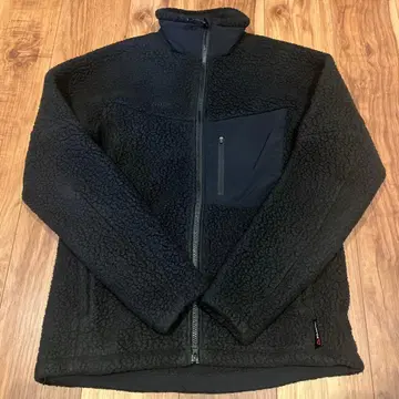 MAMMUT 블랙 플리스 자켓 아시아 L