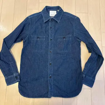 used 풀카운트 데님 긴팔 셔츠 36