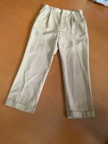 론 헤르만 베이지 코튼 혼방 치노 팬츠