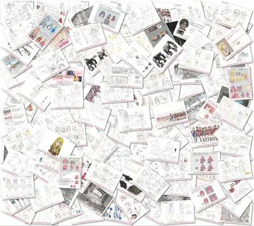 AKB0048 23화 설정 자료 제작 자료 [ 128장 ]