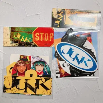 미사용 새상품 요네즈켄시 JUNK 라이브 굿즈 스티커 2종 세트