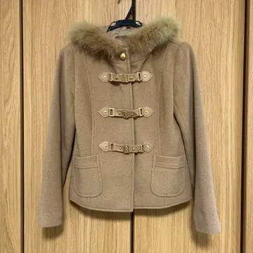 MISCH MASCH 숏 더플 코트 베이지