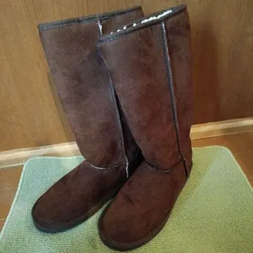 VANS 브라운 어그 부츠 24cm