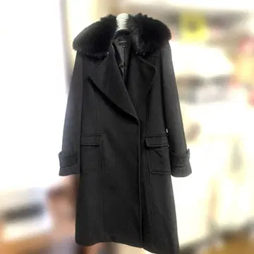 AIR SHIP VIVO 블랙 롱 코트 13호