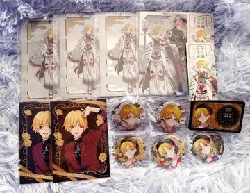 츠키우타 시와즈 카케루 엽서 브로마이드 캔 배지 혜택 묶음 판매