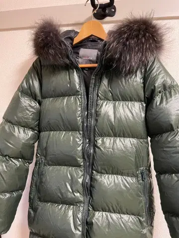 [ 새상품급 ] 후드 부착 다운 자켓