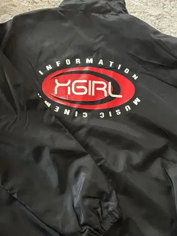 x-girl 블랙 자켓