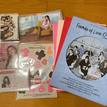 4 형태 묶음 판매 TWICE Formula of Love 앨범