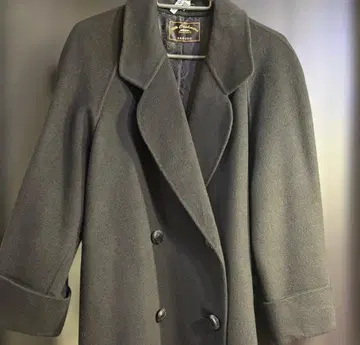 새상품급 캐시미어 100% 코트 블랙