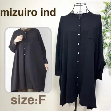 mizuiroind 미즈이로 인드 니트 원피스 블랙 22AW