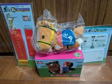 다이토 복권 HORSE HEROES C상 마스코트 배지 잭 인형