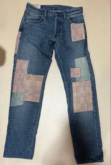 스튜디오 다치산 자수 데님 팬츠 STUDIO D'ARTISAN