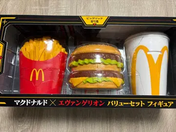 [새상품 봉투 포함] 맥도날드 에반게리온 밸류팩 피규어