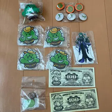 한계 굿즈 구치츠보 겐진 타라코 알로에 야키빵 곤카네 엔소메