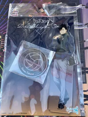 하이큐!! 코스모 월드 빅 아크릴 스탠드 쿠로오 테츠로