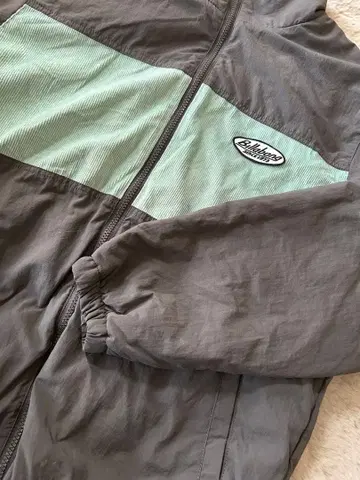 Billabong 나일론 자켓 L 그레이/민트