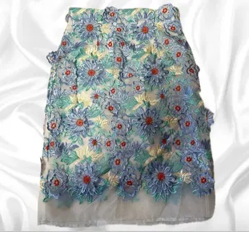 [택 포함 미사용 새상품!] 릴리 브라운 레이스 스커트