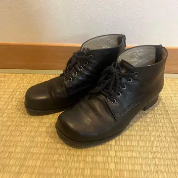 가죽 숏부츠 23cm EE 컴포트 슈즈