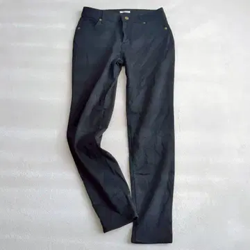 시네마 클럽 시마무라 스트레이트 팬츠 깔끔한 성숙 캐주얼 오피스 L