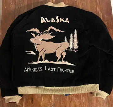 테일러 토요 ALASKA 알래스카 스카잔 사이즈 M 지퍼 결함 있음