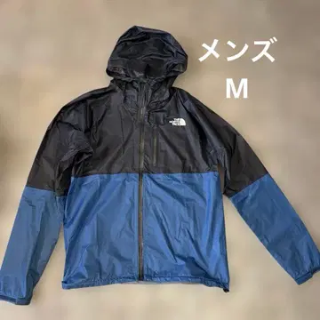 THE NORTH FACE 후드 부착 나일론 자켓 M 사이즈 블랙/파랑