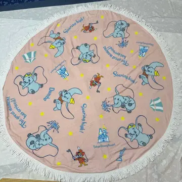 [ 디즈니 리조트 ] 덤보 서클형 매트 담요
