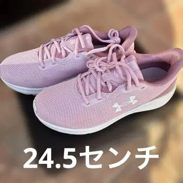 언더아머 핑크 스니커즈 24.5 새상품 여성용