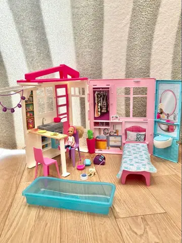 바비 수영장 하우스 하우스