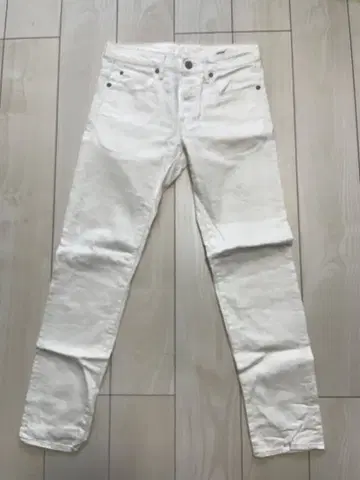[ 미사용 ] 지스타 3301 슬림 29인치 화이트 데님