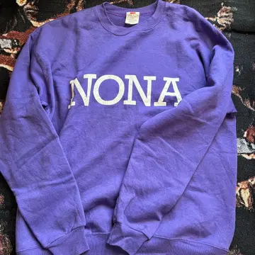 헤인즈 맨투맨 purple nona