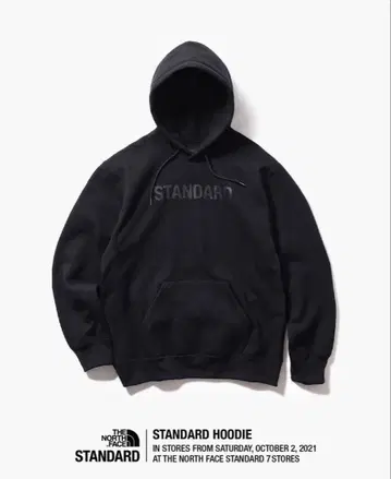 THE NORTH FACE STANDARD HOODIE 블랙