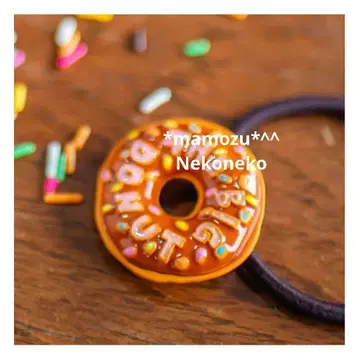 새상품 주토피아 도넛 머리끈 Kaho 디즈니 시마무라