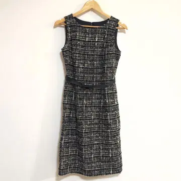 해롯 믹스 트위드 원피스