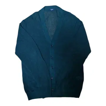 BEAMS HEART 다크 그린 메쉬 가디건