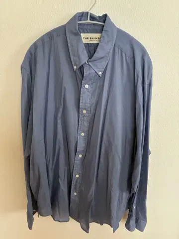 THE SHINZON 시어 셔츠 블루
