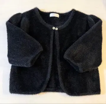 [새상품급] Feroux 폭스 블랙 퍼 볼레로 오부 소매 파티