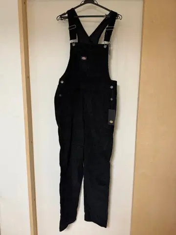 [ 미사용 ] Dickies 블랙 코듀로이 살로펫 M 사이즈