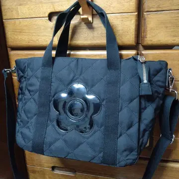 MARY QUANT 블랙 숄더백