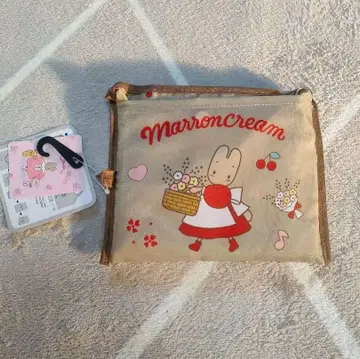 마론크림 에코백 아베일 산리오