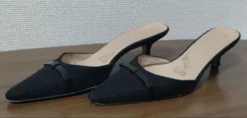 케이트 스페이드 블랙 힐 슬링백 샌들 5.5 B