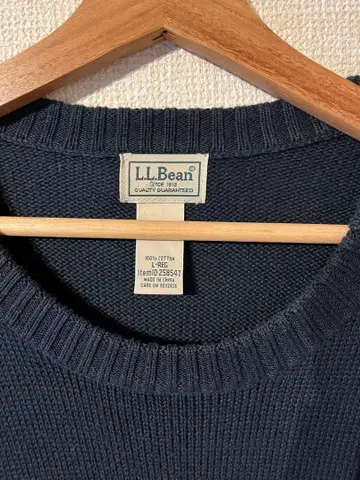 L.L.Bean 네이비 크루넥 스웨터