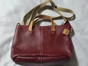 [연말연시 대특가] GUIDO DE RICCIO 숄더백 와인 레드